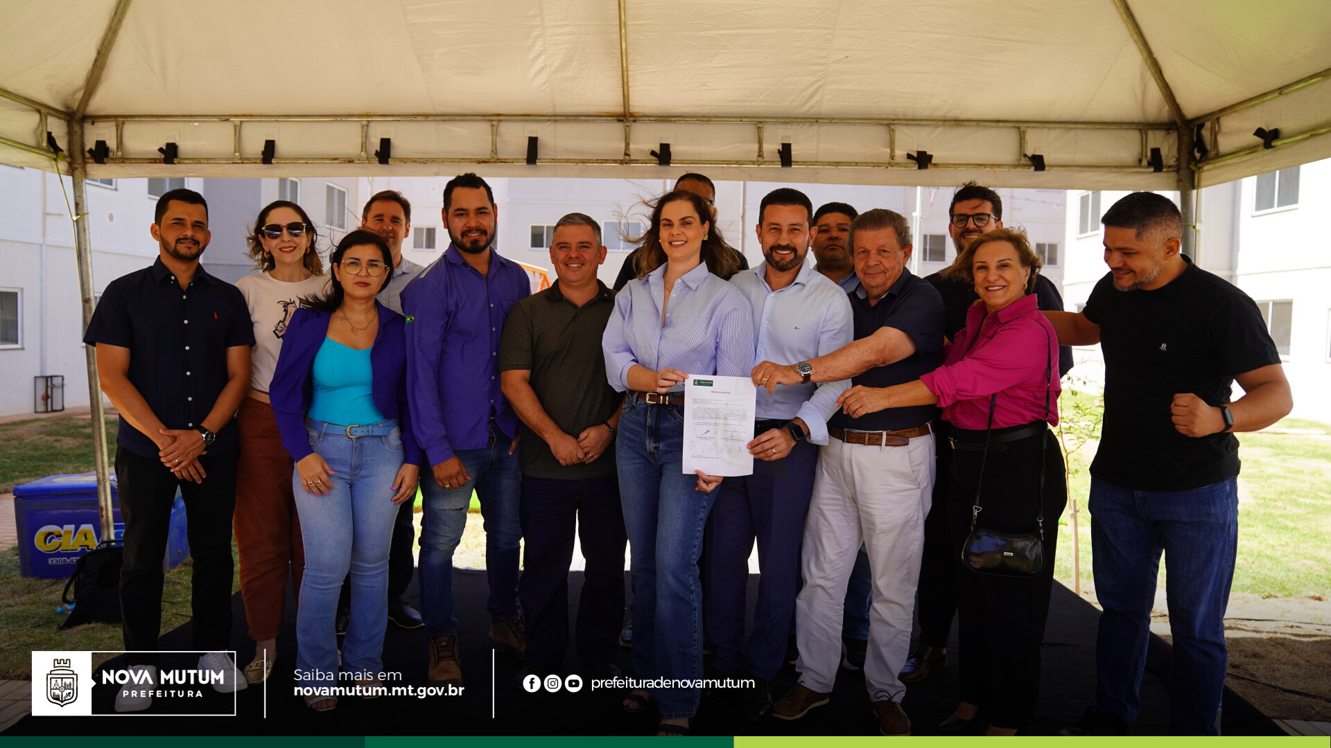 Nova Mutum celebra Dia Nacional da Habitação com anúncio de novos empreendimentos habitacionais