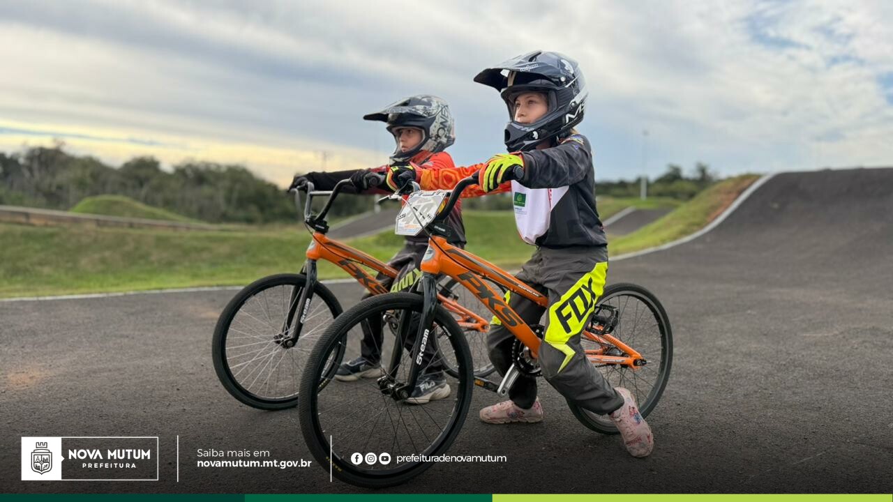 Nova Mutum amplia oferta esportiva com inclusão do BMX no Despertando Talentos