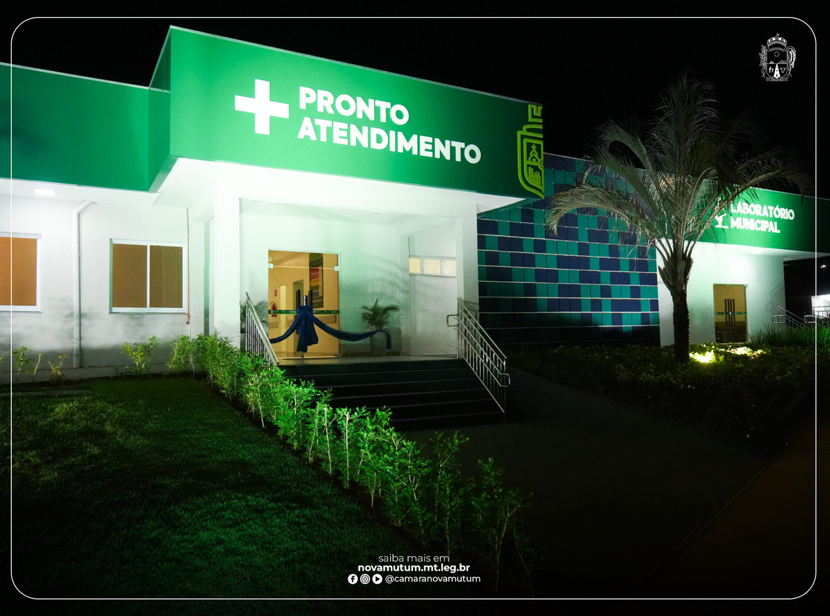Câmara acompanha inauguração do Centro Integrado de Saúde e presidente destaca importância da obra
