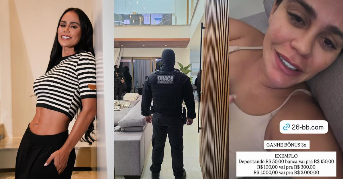 Influencer divulga ‘tigrinho’ horas antes de ser alvo de operação; saiba quem é ela