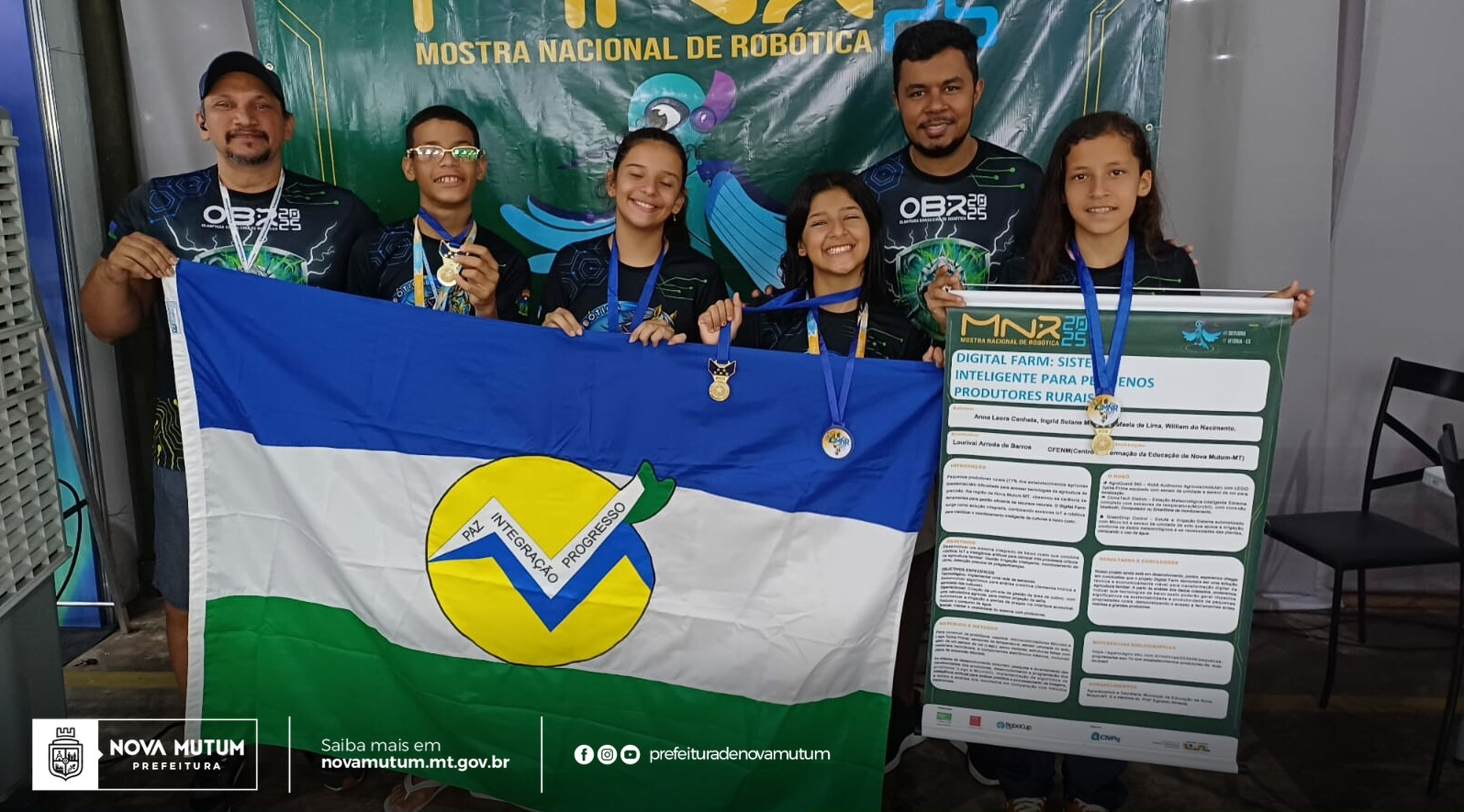 Equipe Agro Tech, de Nova Mutum,  tem projeto publicado nos Anais da Mostra Nacional de Robótica
